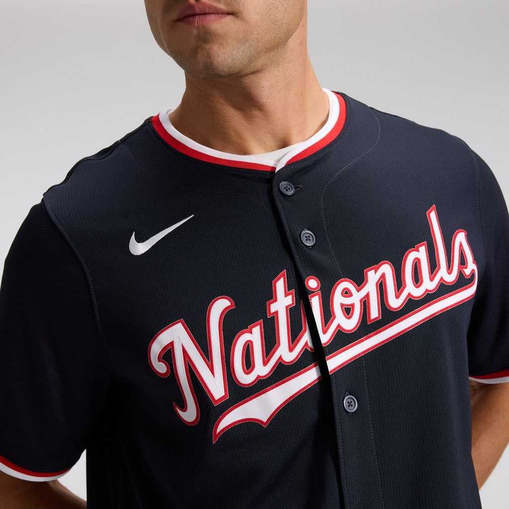 Washington Nationals James Wood Alternate Limited Jersey - Navy