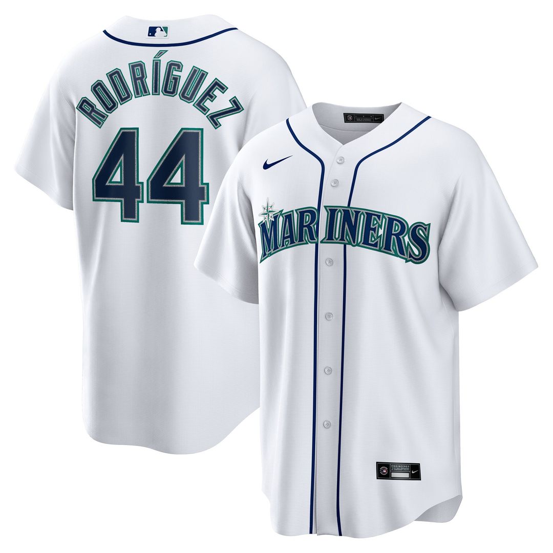 Seattle Mariners Julio Rodriguez Home Replica Jersey - White