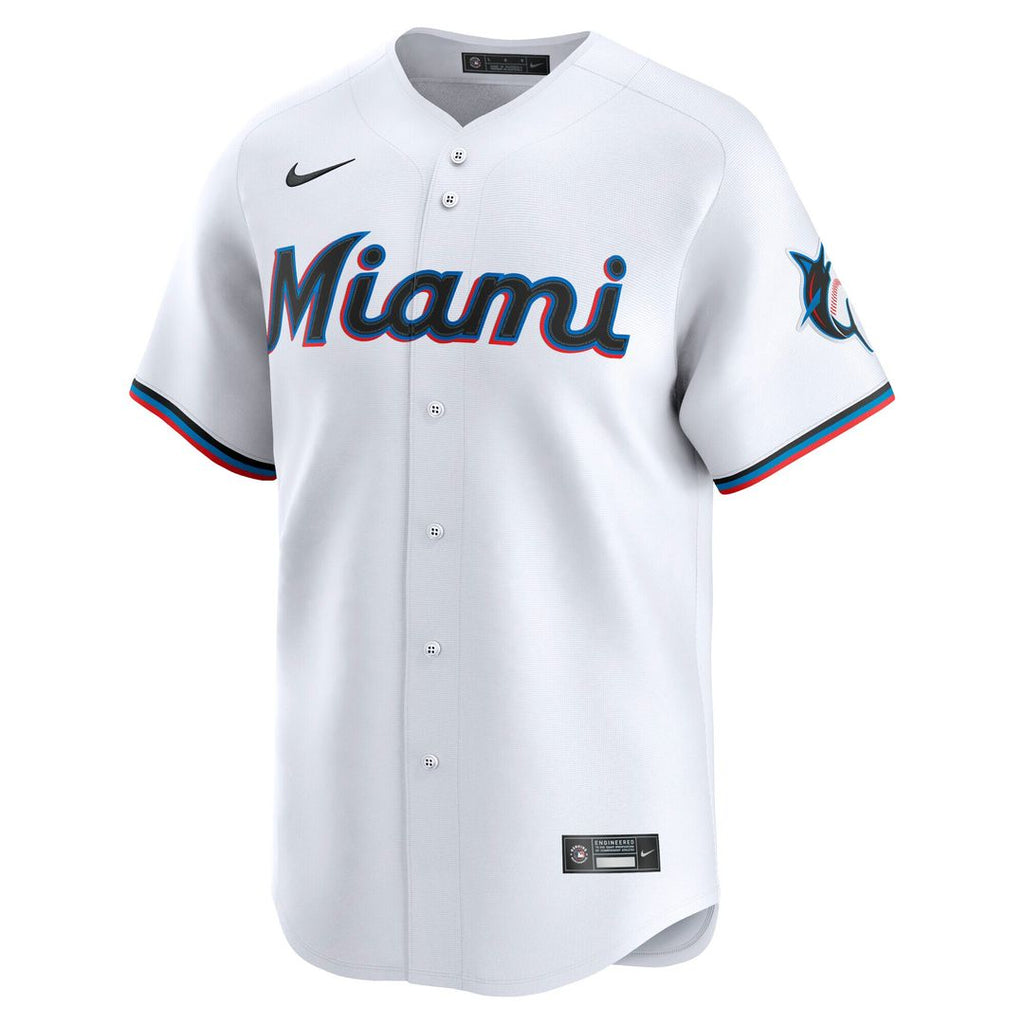 Miami Marlins Home Limited Jersey - White