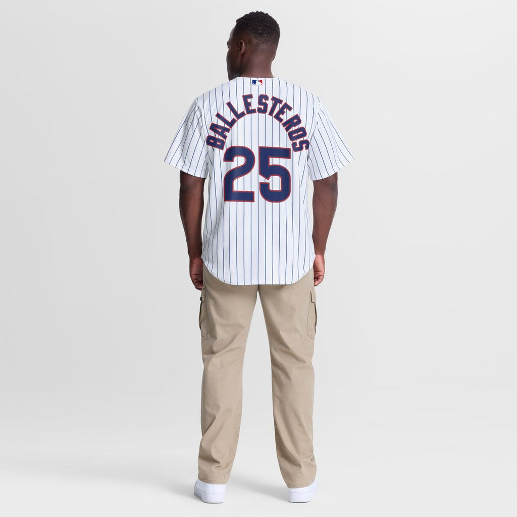 Chicago Cubs Moisés Ballesteros Home Replica Jersey - White