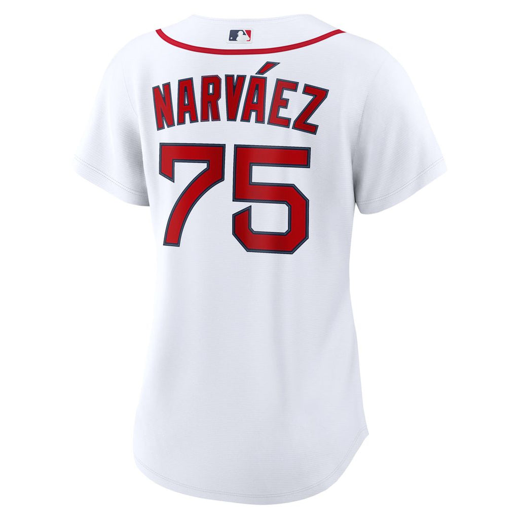 Boston Red Sox Carlos Narváez Women's Home Replica Jersey - White