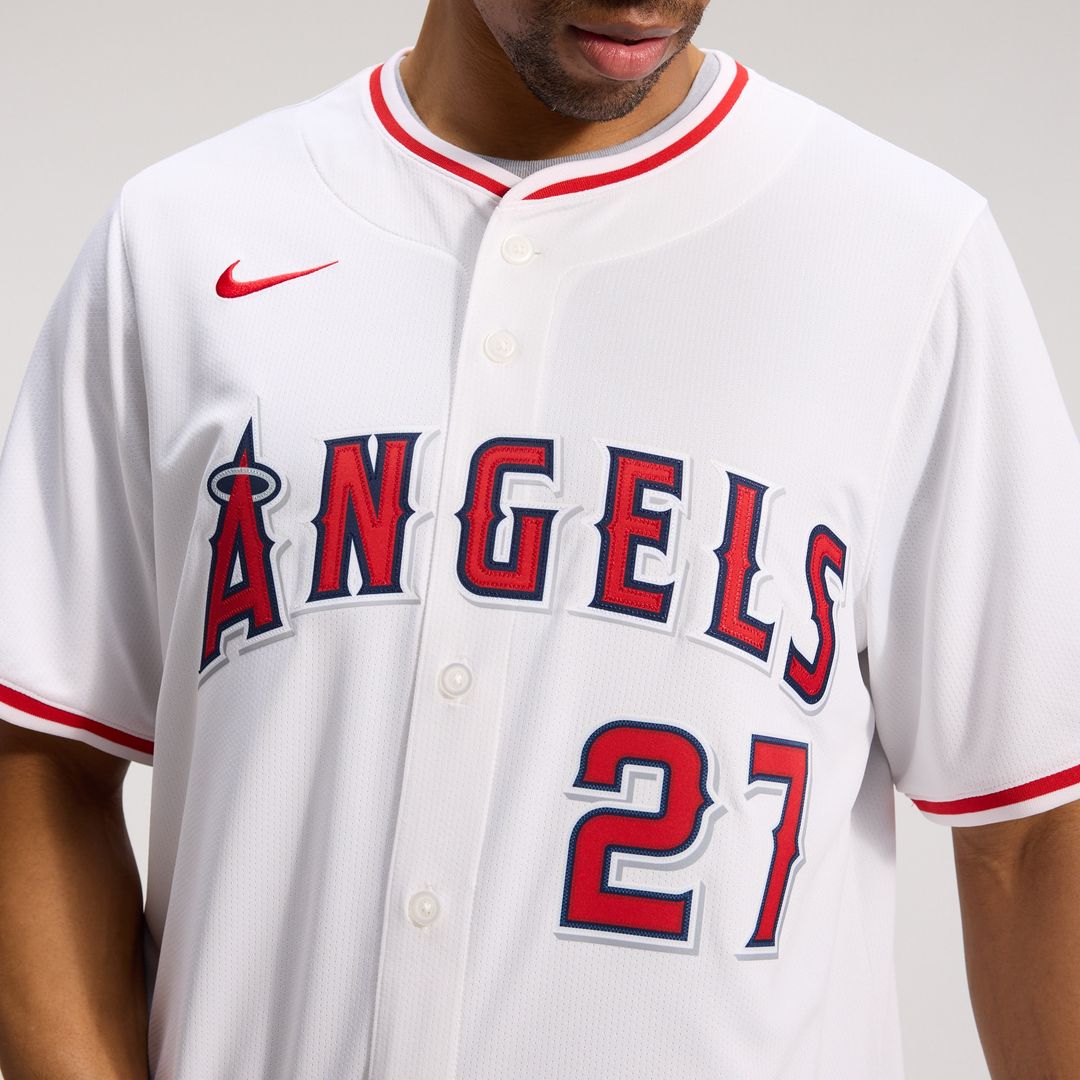 Los Angeles Angels Mike Trout Home Limited Jersey - White