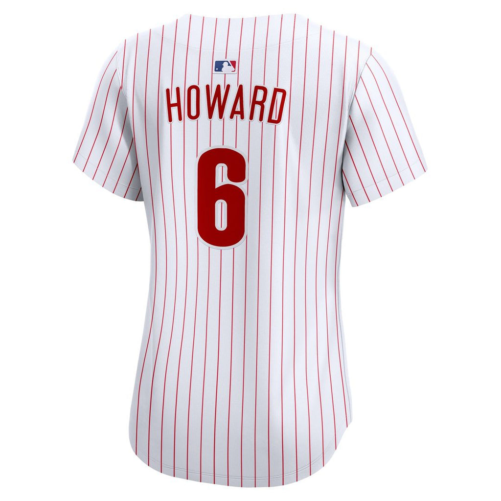 Philadelphia Phillies Ryan Howard Women's Limited Jersey - White