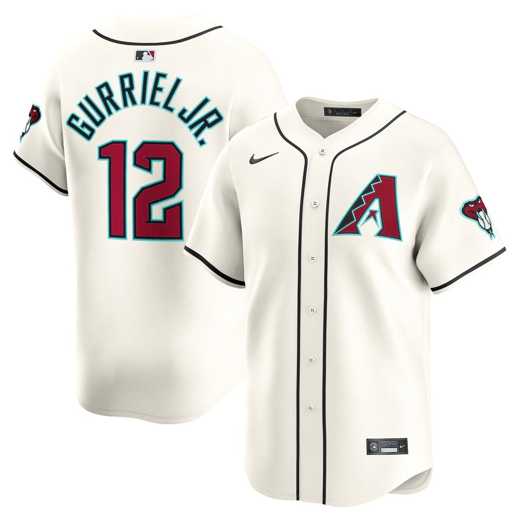 Arizona Diamondbacks Lourdes Gurriel Jr. Home Limited Jersey - Cream