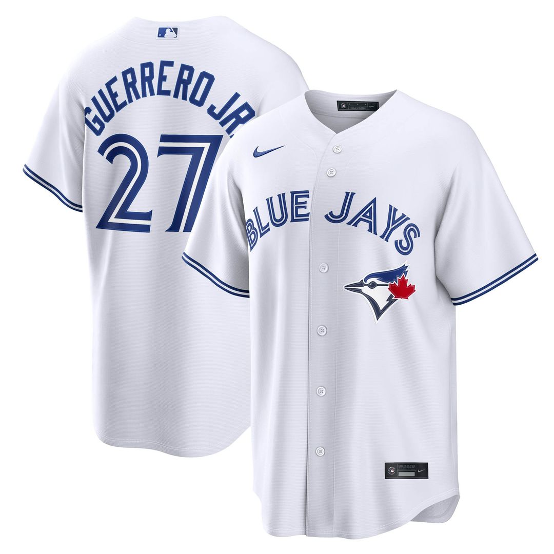 Toronto Blue Jays Vladimir Guerrero Jr. Home Replica Jersey - White