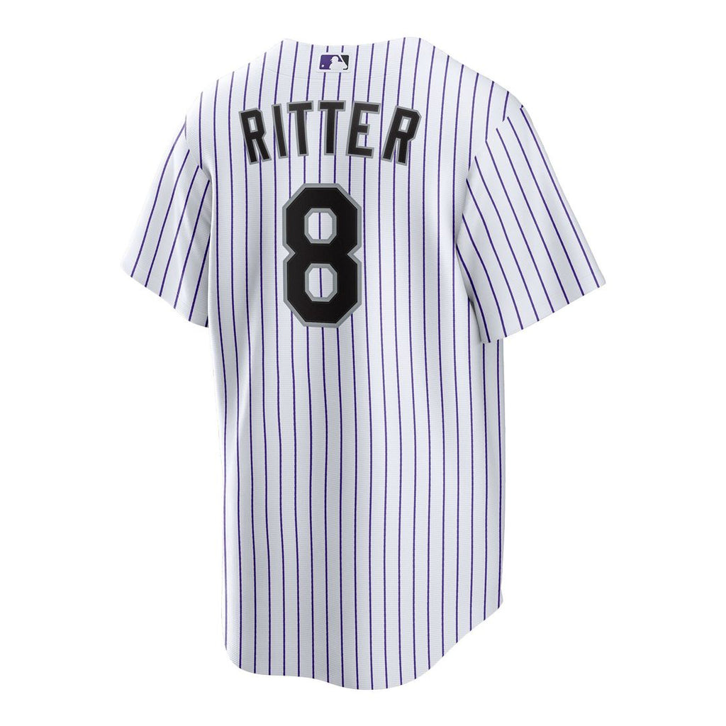Colorado Rockies Ryan Ritter Home Replica Jersey - White