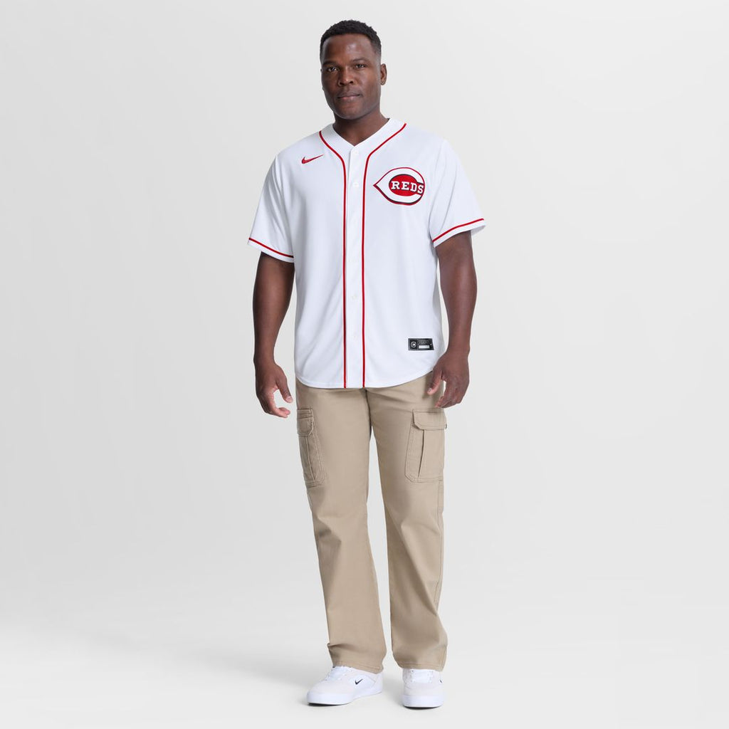 Cincinnati Reds Elly De La Cruz Home Replica Jersey - White