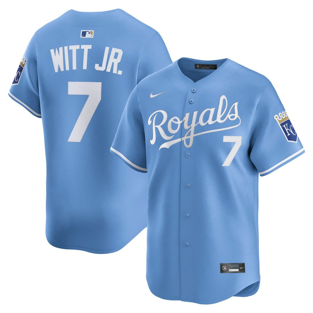 Kansas City Royals Bobby Witt Jr. Alternate Limited Jersey - Light Blue
