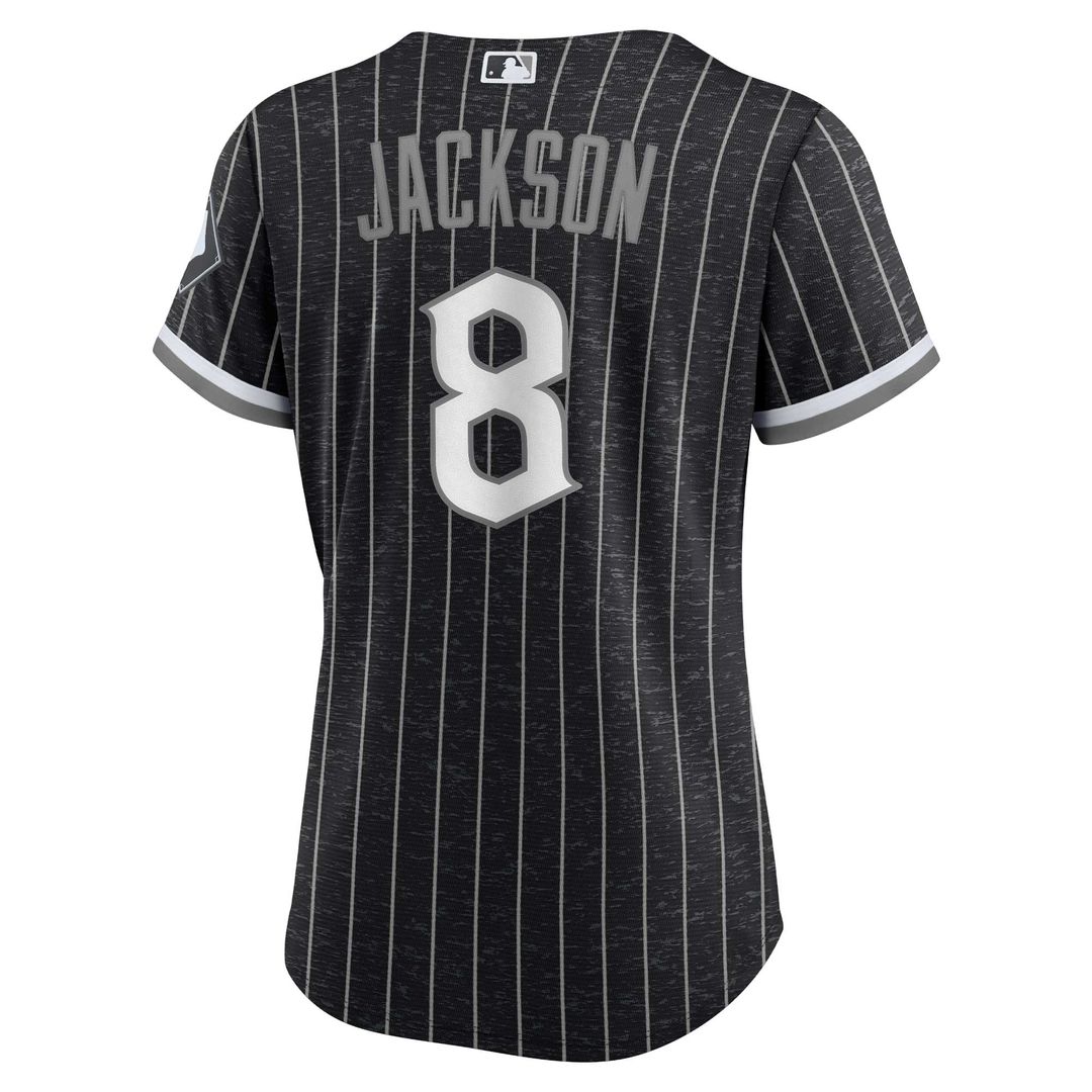 Chicago White Sox Bo Jackson Women's City Connect Replica Jersey - Black