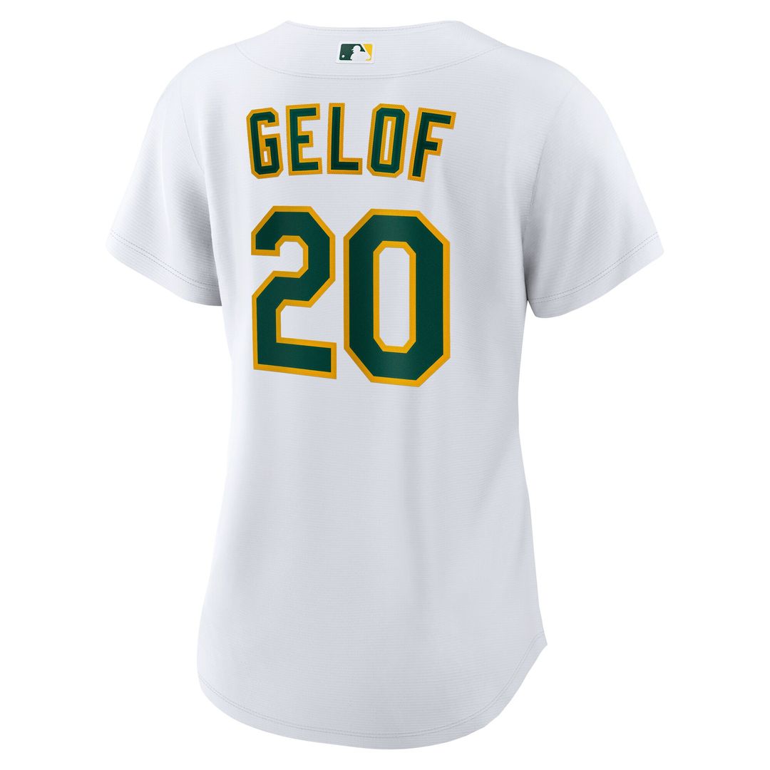 Athletics Zack Gelof Women's Home Replica Jersey - White