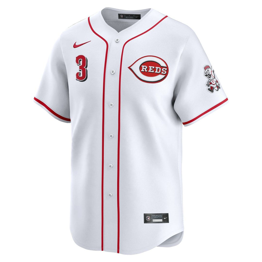 Cincinnati Reds Ke'Bryan Hayes Home Limited Jersey - White
