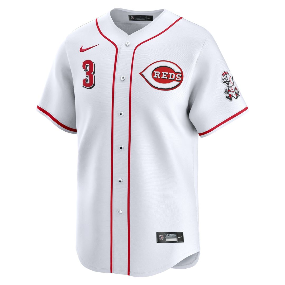 Cincinnati Reds Ke'Bryan Hayes Home Limited Jersey - White