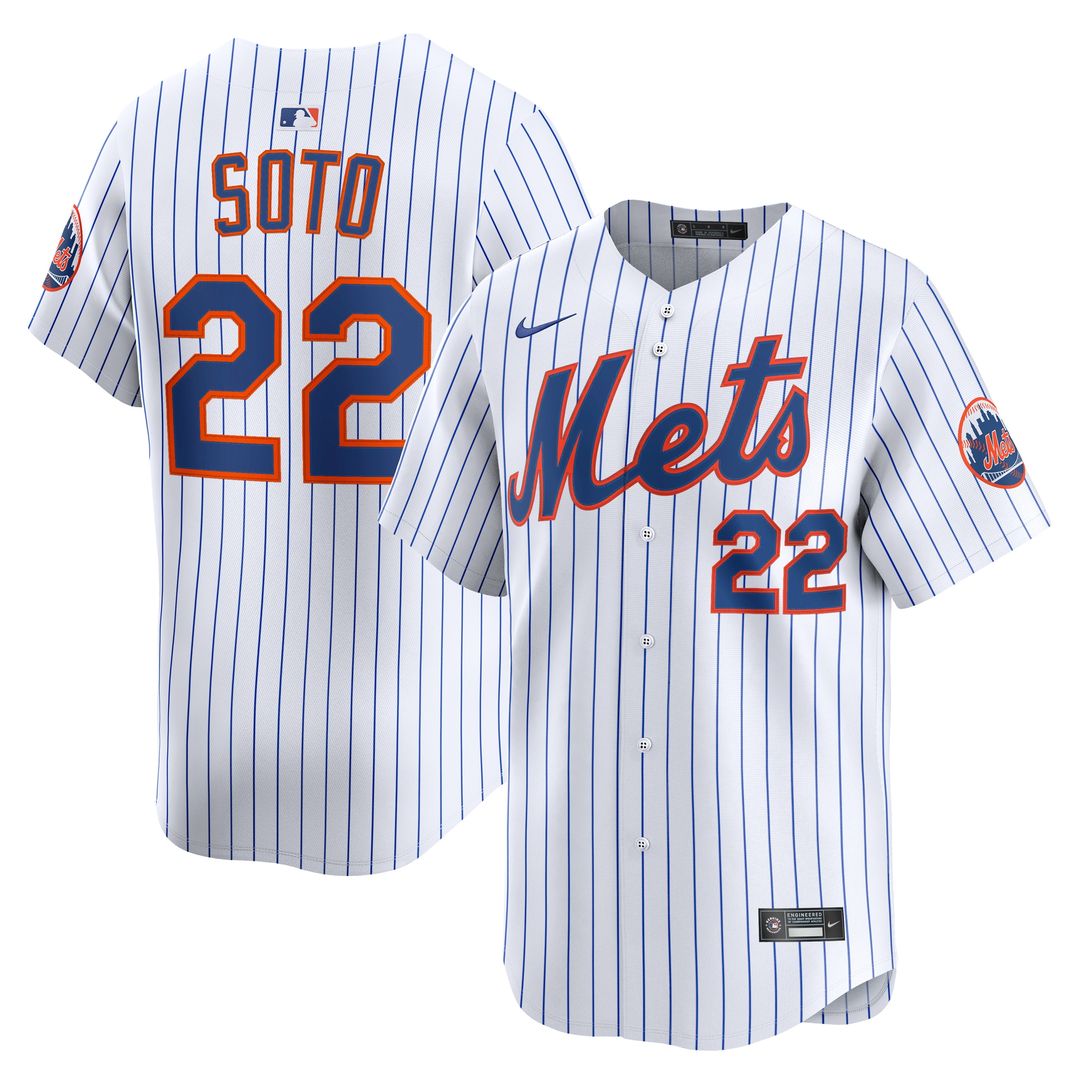 New York Mets Juan Soto Home Limited Jersey - White