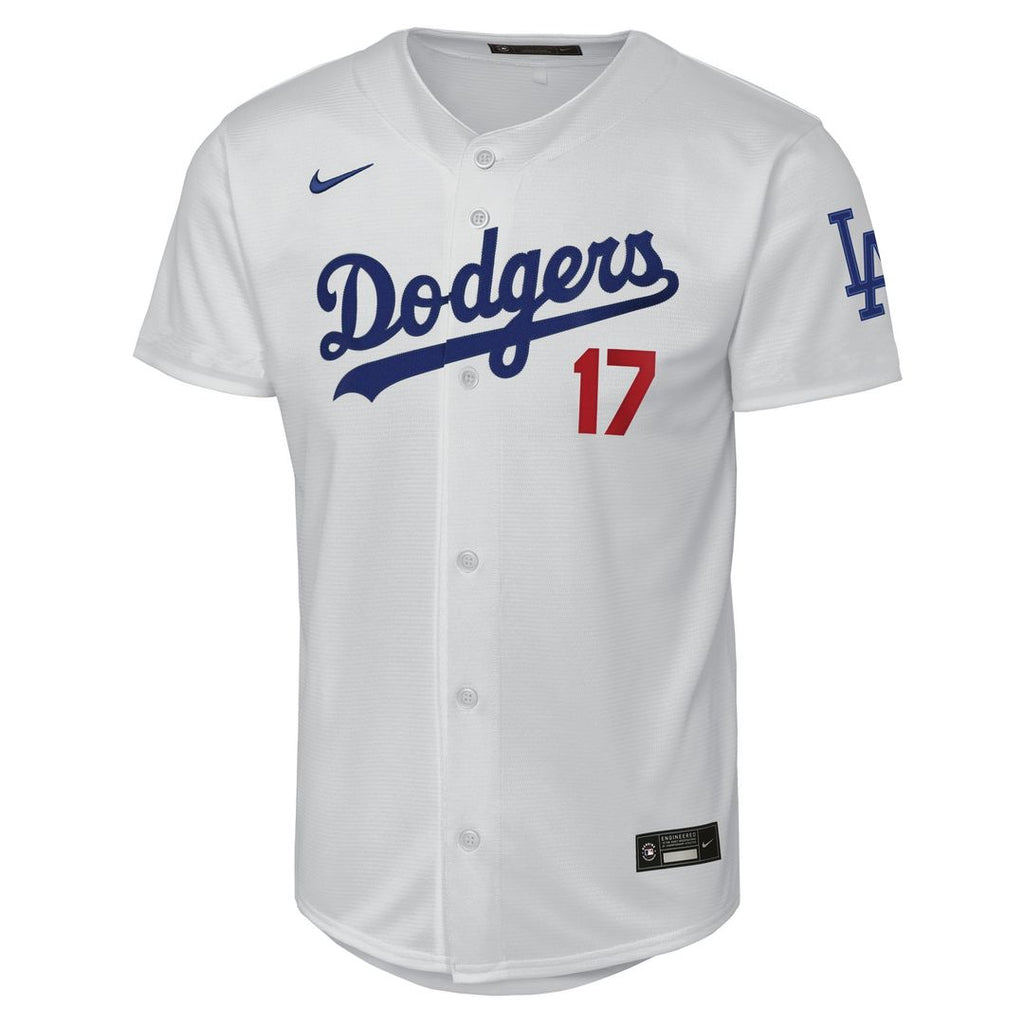 Los Angeles Dodgers Shohei Ohtani Youth Home Stadium Jersey - White