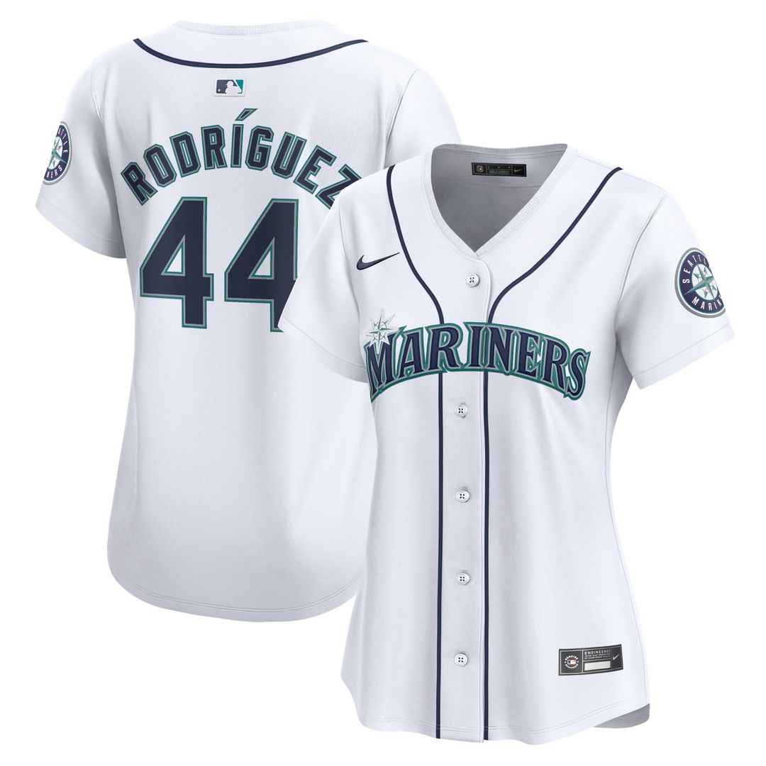 Seattle Mariners Julio Rodríguez Women's Home Limited Jersey - White