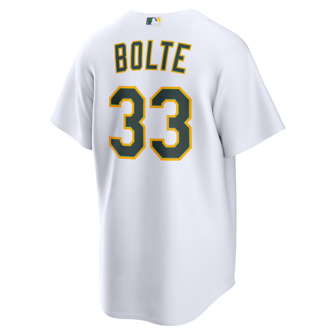 Athletics Henry Bolte Home Replica Jersey - White
