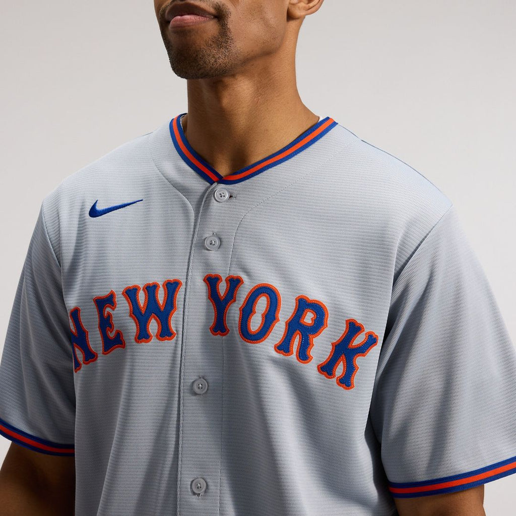 New York Mets Juan Soto Road Replica Jersey - Gray