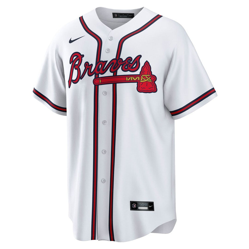Atlanta Braves Austin Riley Home Replica Jersey - White