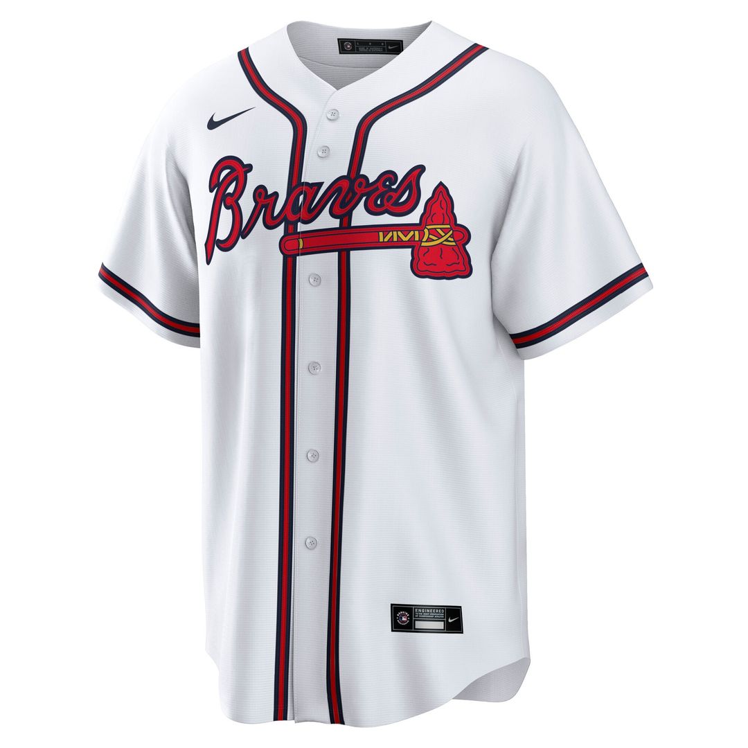 Atlanta Braves Austin Riley Home Replica Jersey - White