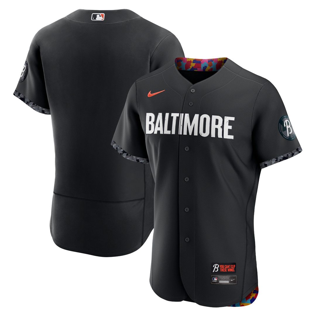 Baltimore Orioles City Connect Authentic Jersey - Black