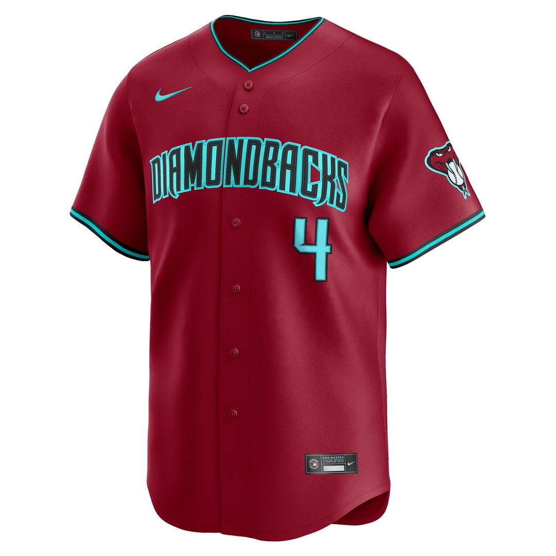 Arizona Diamondbacks Ketel Marte Alternate Limited Jersey - Black