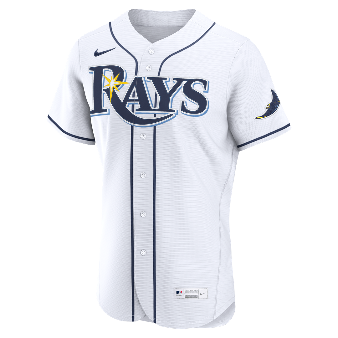 Tampa Bay Rays Home Authentic Jersey - White