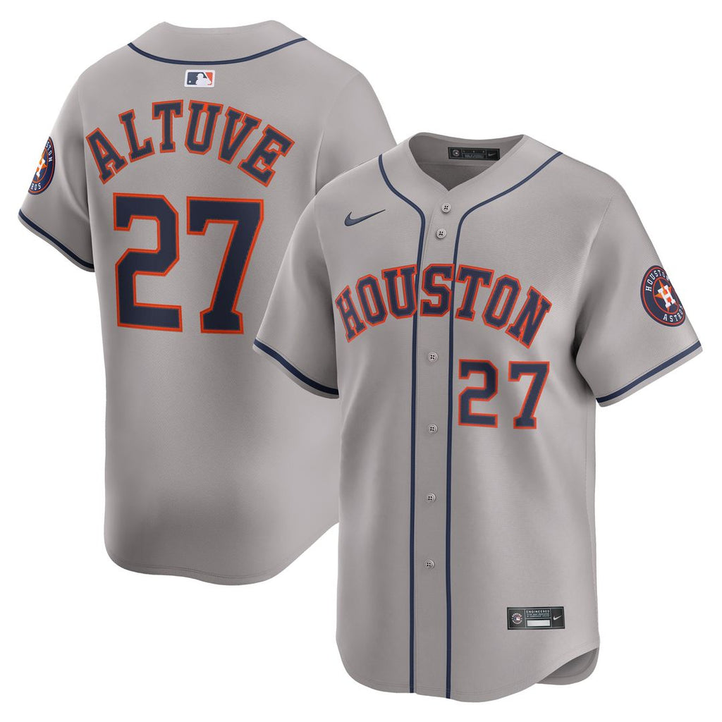 Houston Astros Jose Altuve Road Limited Jersey - Gray
