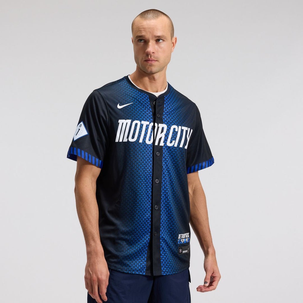 Detroit Tigers City Connect Limited Jersey - Blue