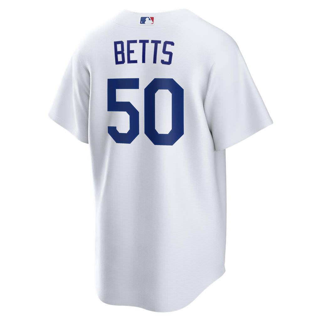 Los Angeles Dodgers Mookie Betts Home Replica Jersey - White