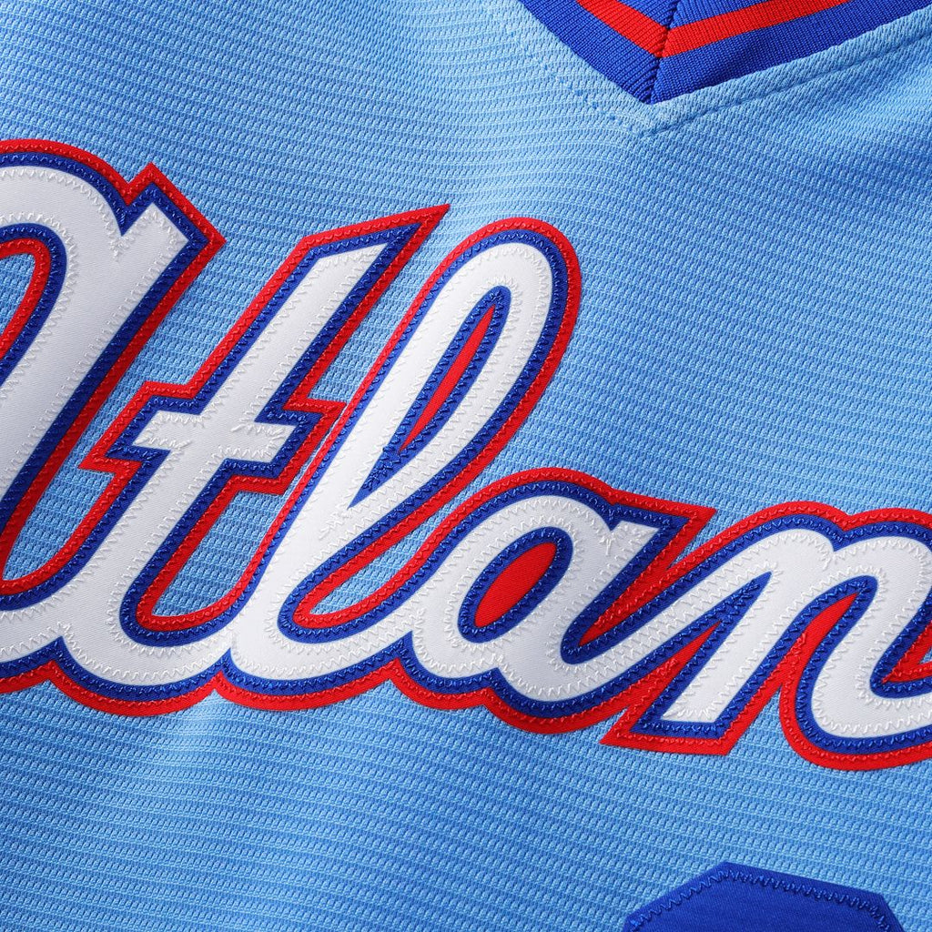 Atlanta Braves Chris Sale 2026 City Connect Stadium Jersey - Powder Blue