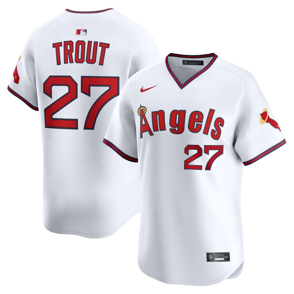 Los Angeles Angels Mike Trout Alternate Limited Jersey - White