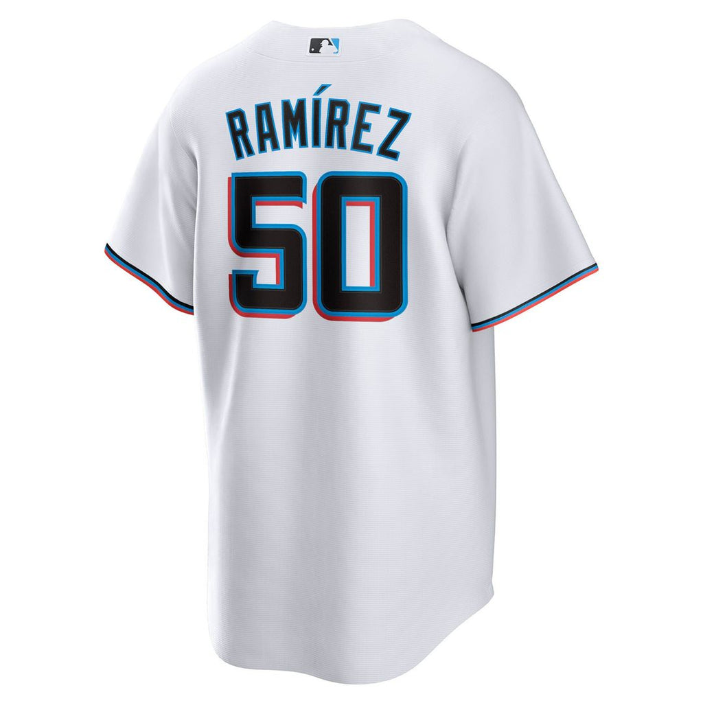 Miami Marlins Agustín Ramírez Home Replica Jersey - White
