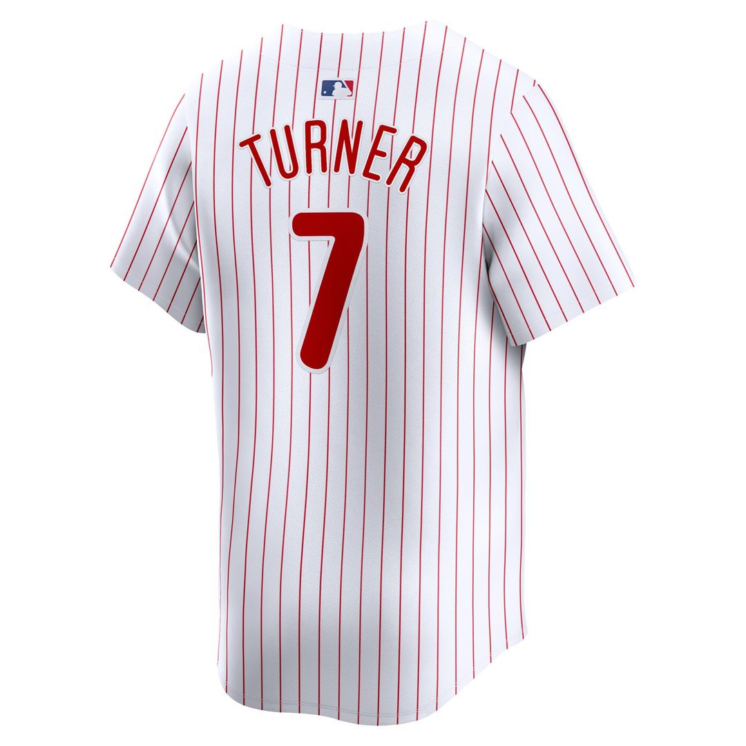 Philadelphia Phillies Trea Turner Home Limited Jersey - White