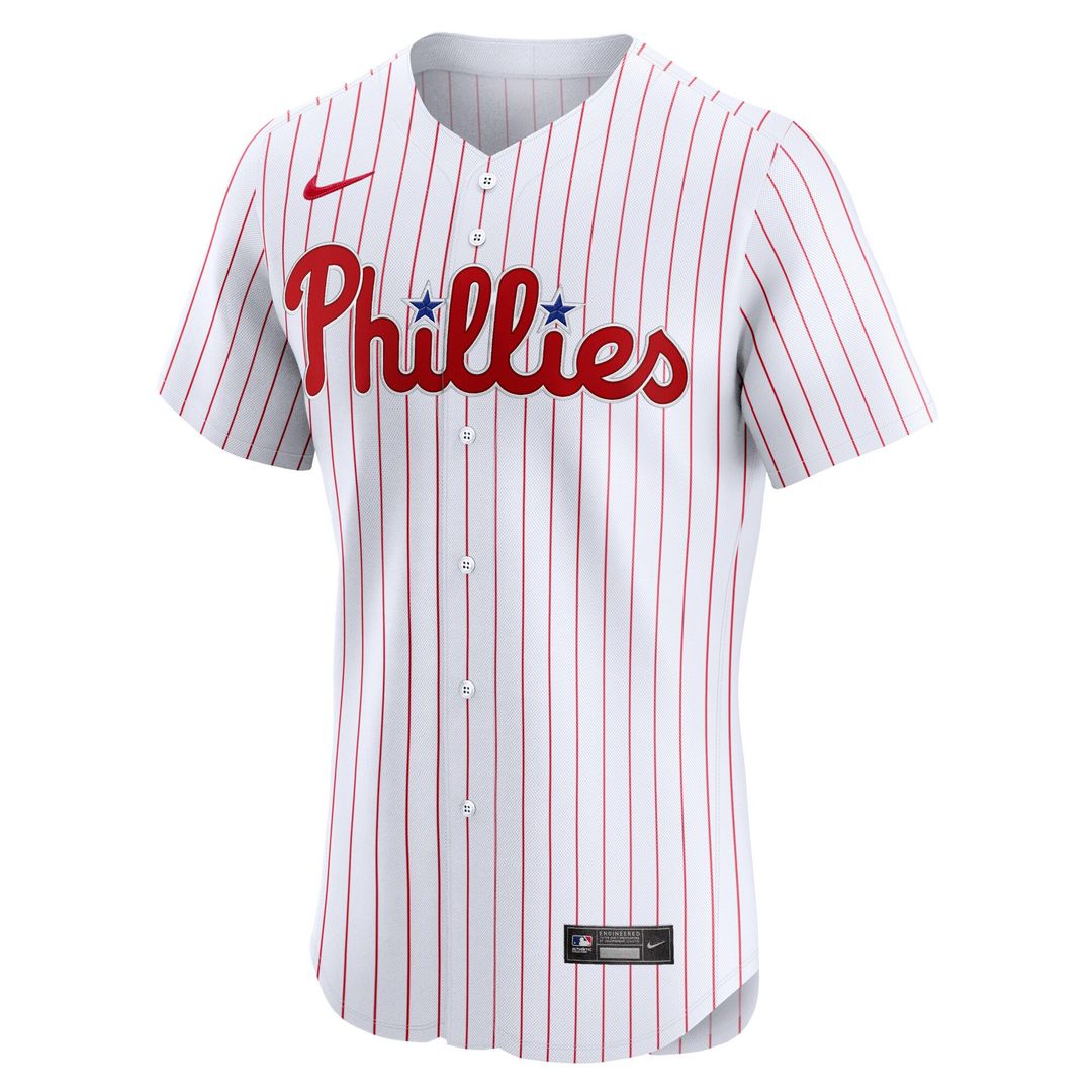 Philadelphia Phillies Home Elite Jersey - White