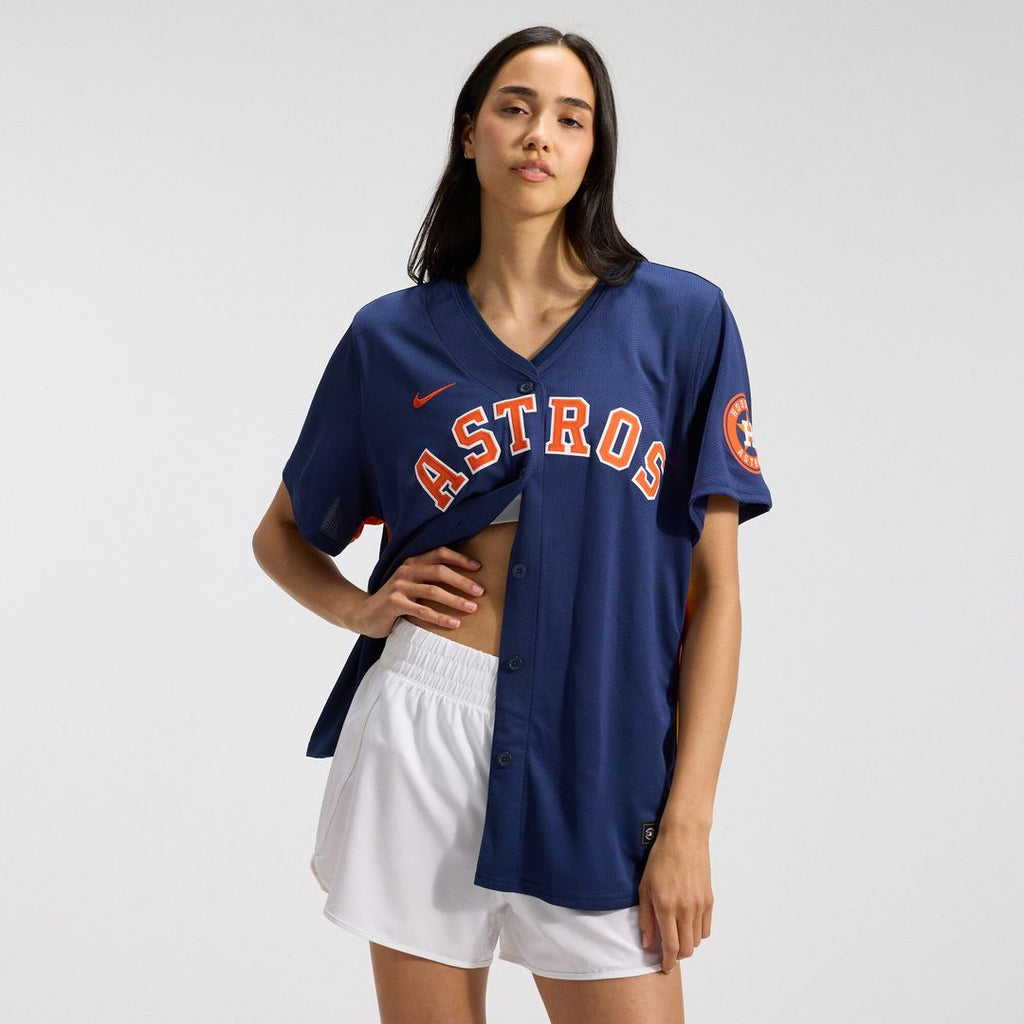 Houston Astros Jose Altuve Women's Alternate Limited Jersey - Navy