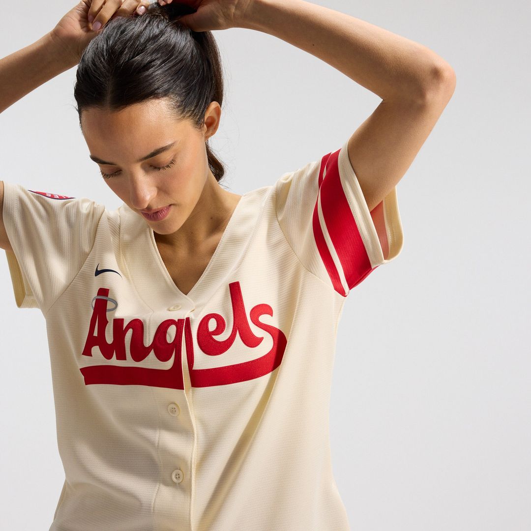 Los Angeles Angels Anthony Rendon Women's City Connect Replica Jersey - Cream