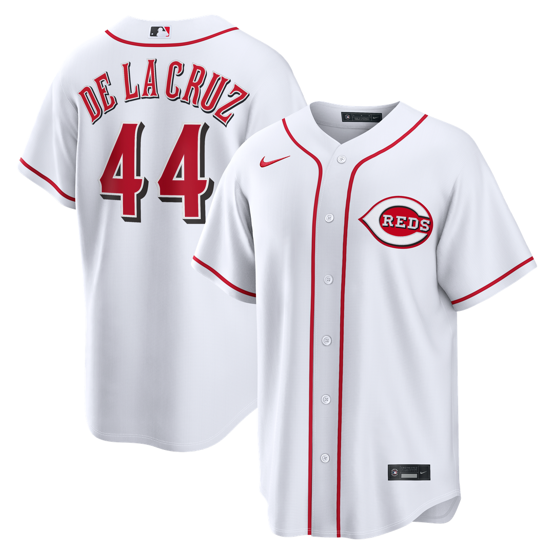 Cincinnati Reds Elly De La Cruz Home Replica Jersey - White