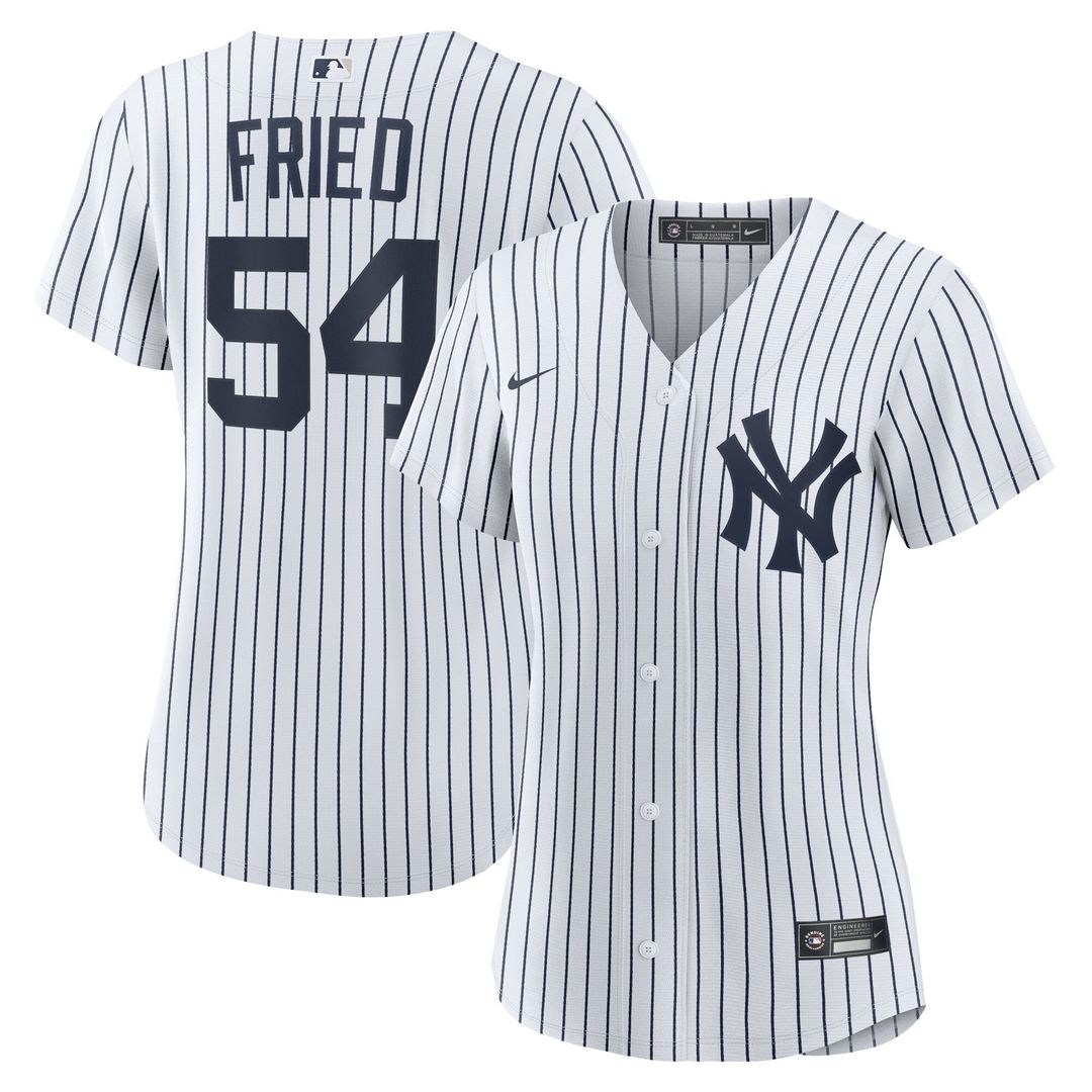 New York Yankees Max Fried Women's Home Replica Jersey - White