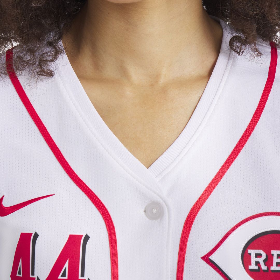 Cincinnati Reds Elly De La Cruz Women's Home Limited Jersey - White