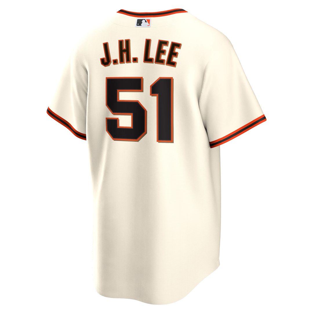 San Francisco Giants Jung Hoo Lee Home Replica Jersey - Cream