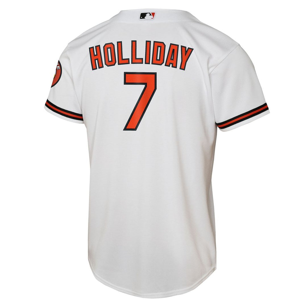 Baltimore Orioles Jackson Holliday Youth Home Stadium Jersey - White