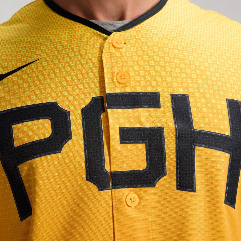 Pittsburgh Pirates City Connect Replica Jersey - Gold
