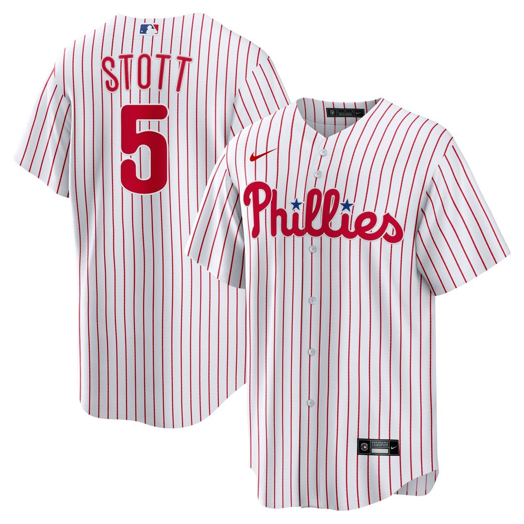 Philadelphia Phillies Bryson Stott Replica Jersey - White