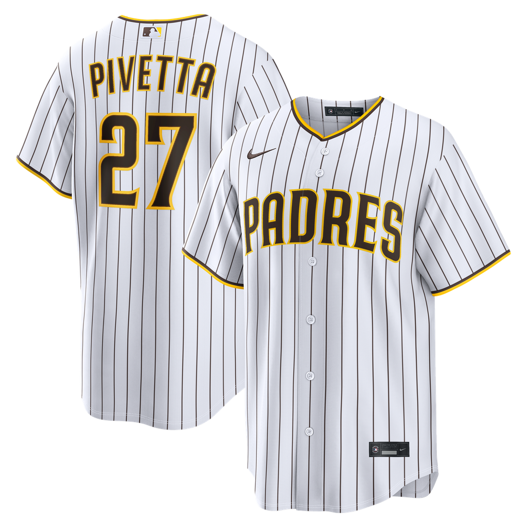 San Diego Padres Nick Pivetta Home Replica Jersey - White