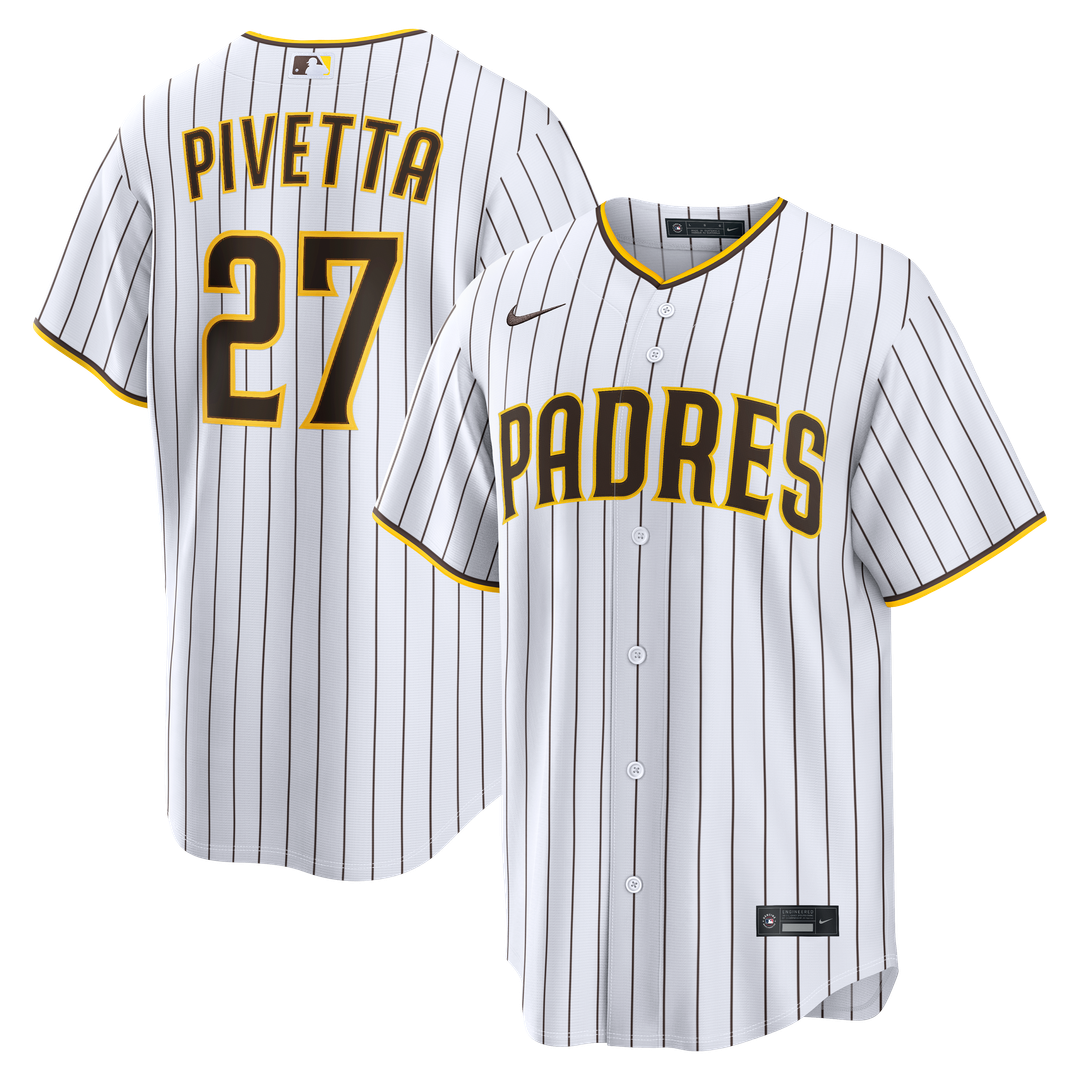 San Diego Padres Nick Pivetta Home Replica Jersey - White