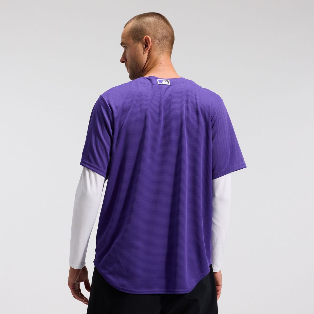Colorado Rockies Alternate Replica Team Jersey - Purple