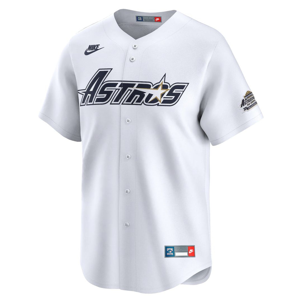 Houston Astros Craig Biggio Throwback Cooperstown Limited Jersey - White