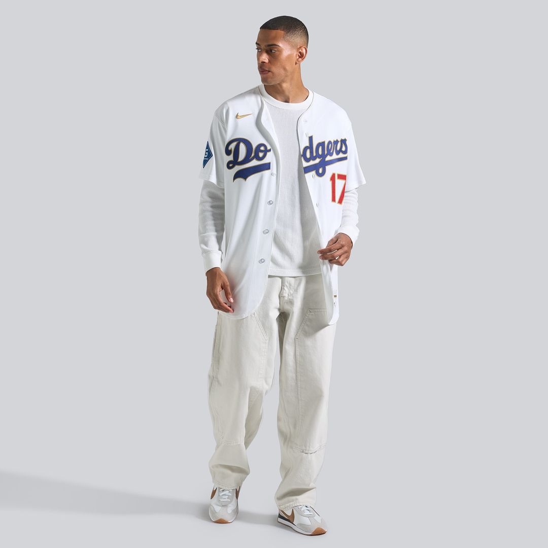 Los Angeles Dodgers Shohei Ohtani 2026 Gold Collection Authentic Jersey - White