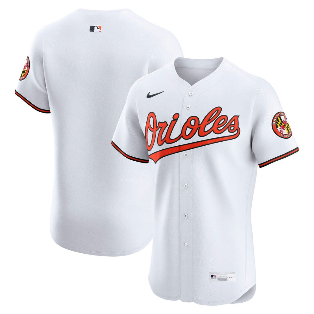 Baltimore Orioles Home Elite Jersey - White