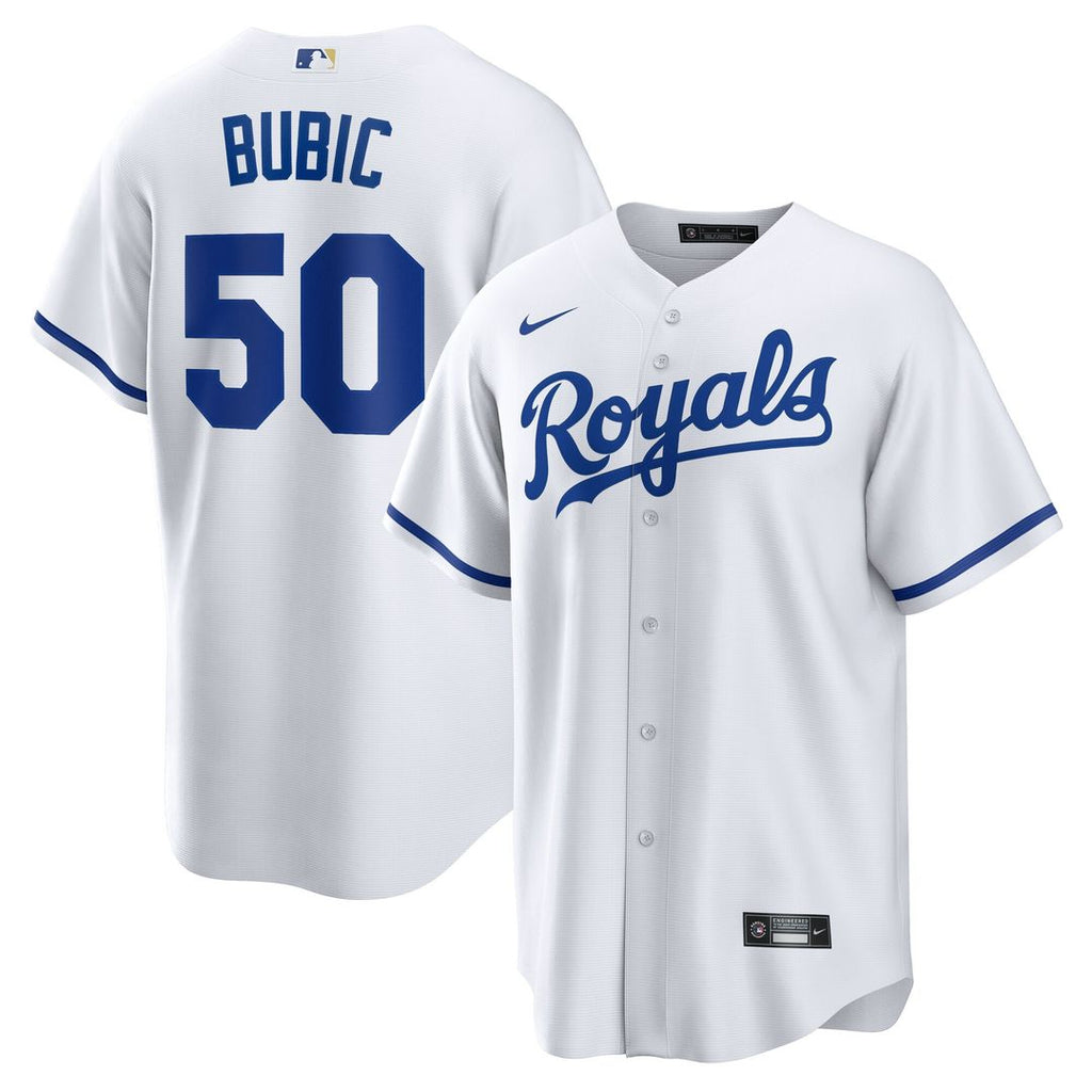 Kansas City Royals Kris Bubic Home Replica Jersey - White